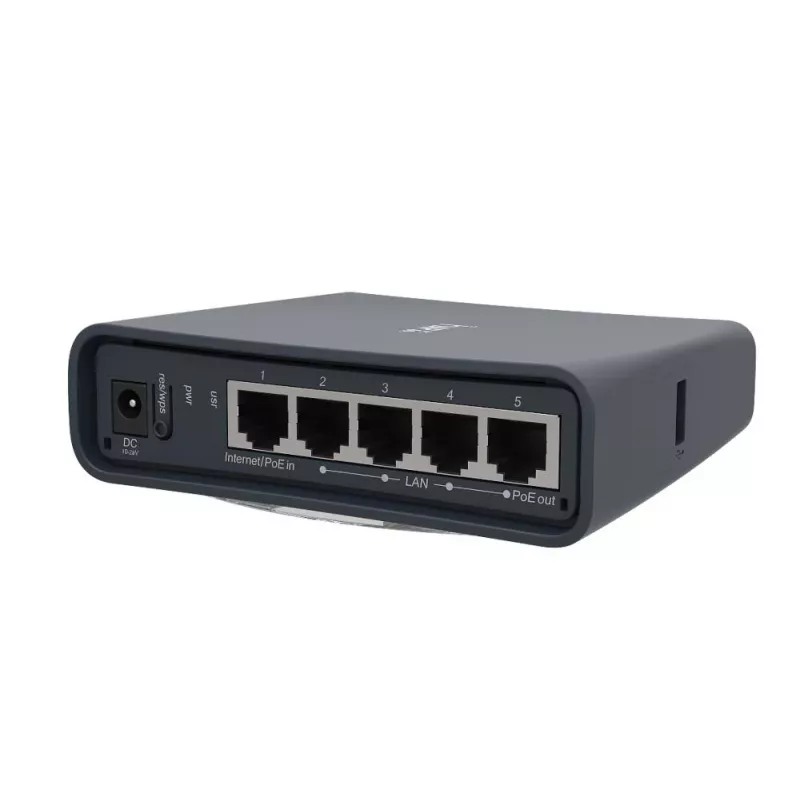 Mikrotik hAP ac lite Tower zwart Power over Ethernet (PoE)