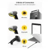 Inateck barcodescanner 52 zwart [BCST-52_black]
