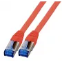 EFB-Elektronik RJ45-patchkabel Cat.6A S/FTP TPECat.7 ruwe kabel superflex rood 3m fabrikant: EFB Elektronik (K5525FRT.3)