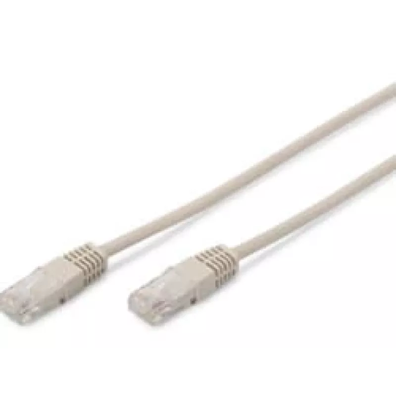 DIGITUS DK-1511-015 CAT 5e U/UTP patchkabel, AWG 26/7, PVC, 1,5 m, grijs