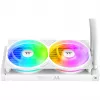 Vloeistof-CPU-koeler THERMALTAKE TH240 V3 ARGB Sync AIO Snow Edition