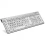 Toetsenbord Logickeyboard LKB-LPRNTBW-AJPU-DE Office USB QWERTZ Duits Meerkleurig