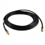 ALLNET ANT-CAB-SMAM-SMAF-1000 10m SMA SMA zwart coaxiale kabel (ANT-CAB-SMAM-SMAF-1000)