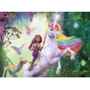 Ravensburger puzzel XXL 100 stukjes – Unicorn Academy – grootformaat kinderpuzzel