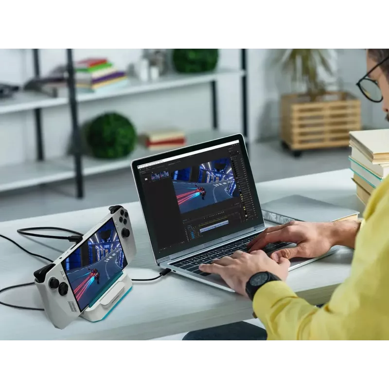 AVerMedia X'TRA GO GC515 videocapturedock, 4K30/1080p120-opname, 4K60 HDMI-uitgang, USB-C DP Alt Mode, USB Power Delivery, wit