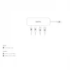 USB Type-C hub DICOTA D32061 10000 Mbit/s zilver