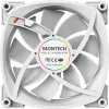 Montech AX120 120mm PWM ARGB behuizingsventilator, 3-pack, wit