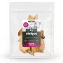 Hondenlekkernijen UNISZKI kalfsoor — enkelvoudig kauwartikel van kalfsvlees, 10 stuks, tandverzorging, gluten- en suikervrij
