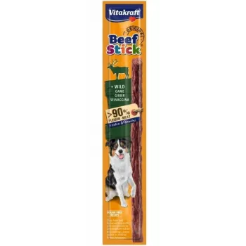 Kauwbot voor honden Vitakraft Beef Stick 12 g — wildsmaak, oudere honden, individuele zak