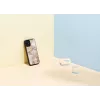 iKins hoesje voor Apple iPhone 12 mini — roze marmerpatroon, slim fit