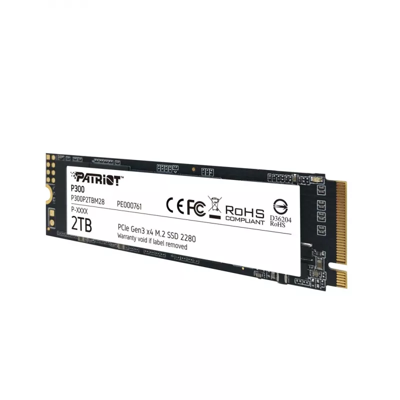 SSD Patriot Memory 2 TB M.2 PCI Express 3.0 NVMe P300