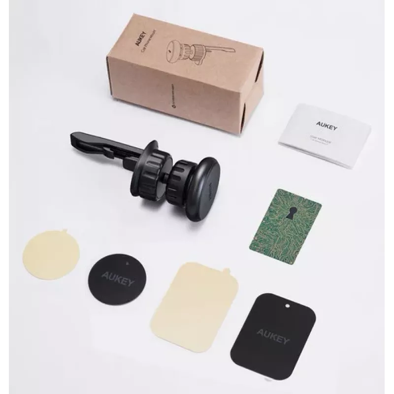 Autohouder Aukey HD-C74 universeel verstelbaar voor smartphones, dashboard-/voorruitsteun