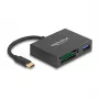 DeLOCK USB-C-kaartlezer voor XQD- en SD-geheugenkaarten USB 5 Gbit/s