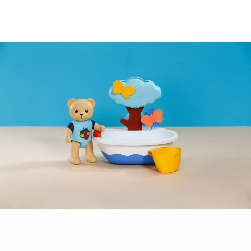 BABY born Splish Splash Tub met Teddy badspelset meerkleurig