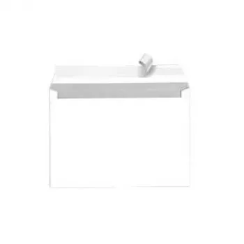 Enveloppen MAILmedia DIN C6 wit 500 stuks — eenvoudige papieren enveloppen voor brieven en mailings