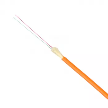 Fiberhome micro-glasvezelkabel FIBERHOME 2,5 mm, 2 FO G.657A1, PE-mantel, oranje, trommel van 4 km