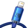 Lightning-kabel Baseus CAJY000003 1,2 m blauw 2,4 A