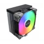 Montech NX400 Black ARGB cpu-luchtkoeler, multi-socket, 120 mm, zwart