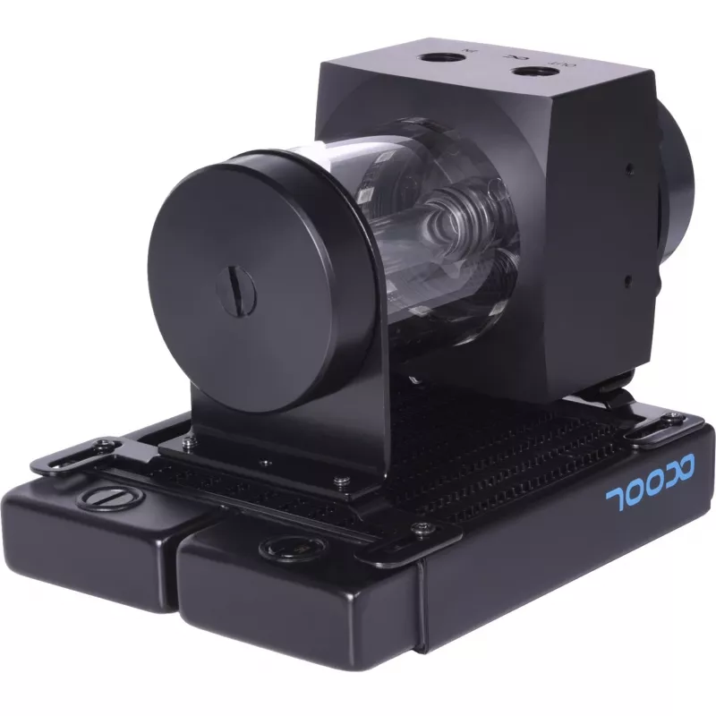 Alphacool Core 100 Aurora ARGB reservoir met VPP-pomp, acryl, zwart