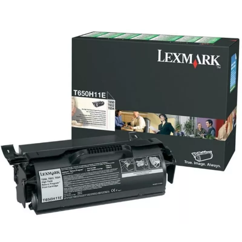 Toner Lexmark T650H11E XL zwart 30000 pagina's