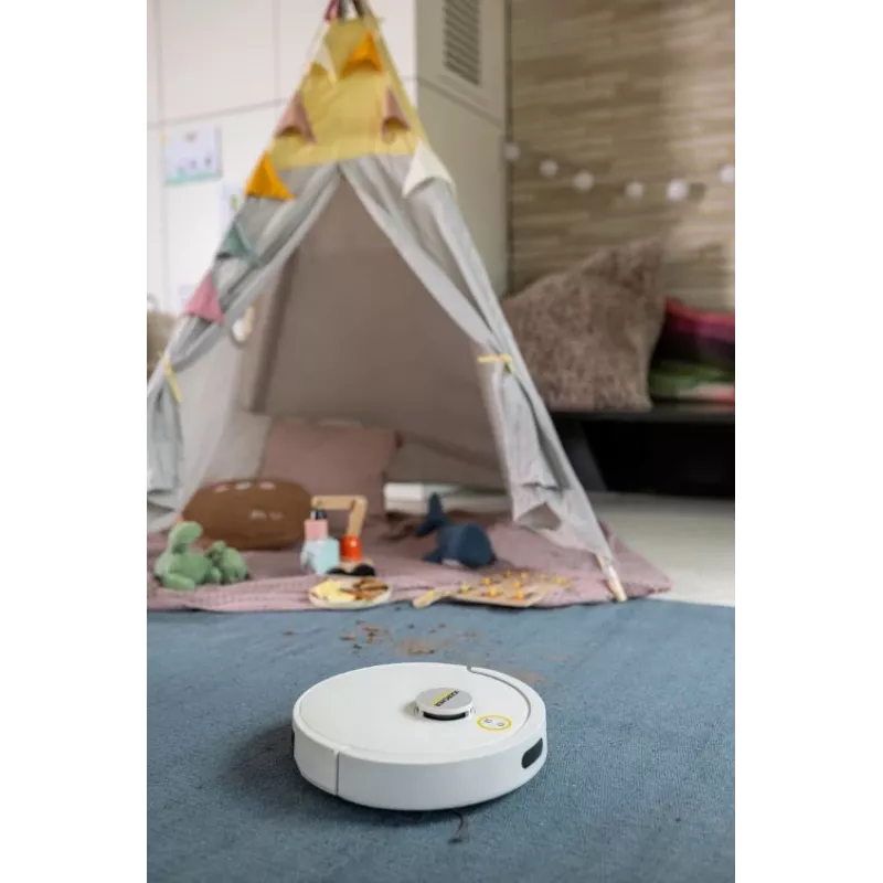 KÄRCHER RVC 3 Comfort witte robotstofzuiger met laadstation
