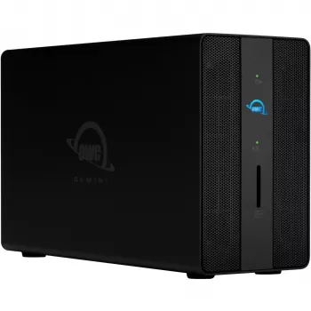OWC Gemini dual-drive TB3 hardware-RAID-opslag- en dockingbehuizing - Thunderbolt 3 - Thunderbolt
