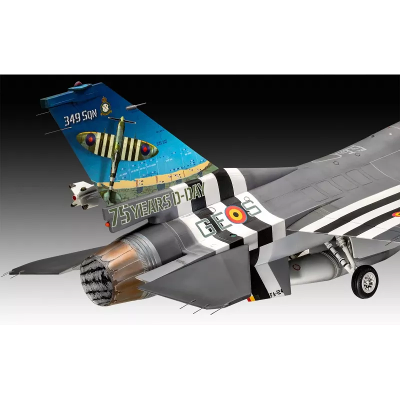 Kunststof modelvliegtuig REVELL F-16 Falcon 50th Anniversary bouwpakket 1:32