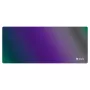 Gaming-muispad SAVIO Super Speed L Prism Edition — 700×300×3 mm, paars, gestikte randen, antislip onderkant