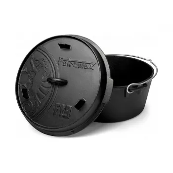 Petromax ft9-t braadpan 7,5 l zwart (FT9-T)