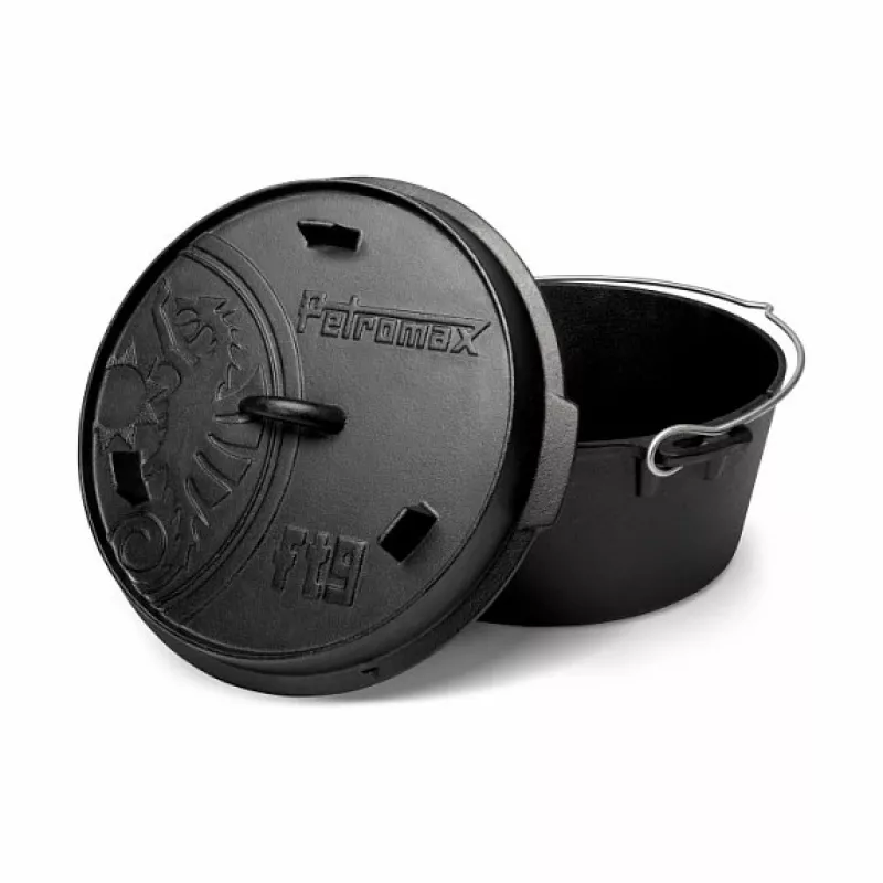 Petromax ft9-t braadpan 7,5 l zwart (FT9-T)
