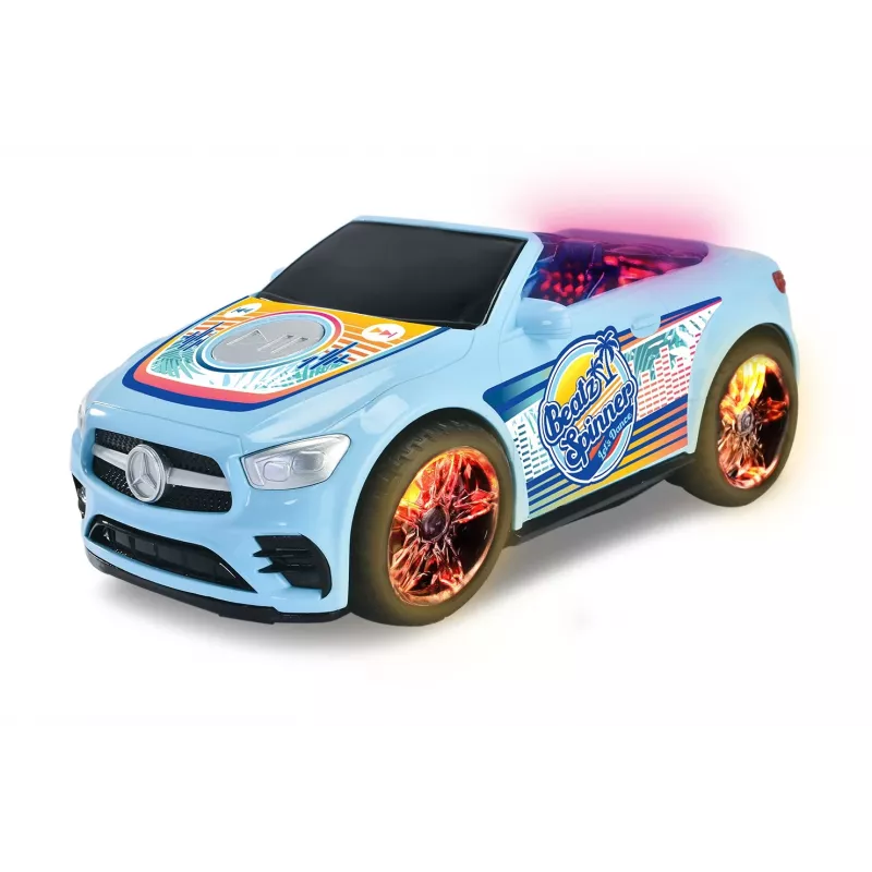 Dickie Toys Mercedes-Benz E-Class Beat Spinner auto blauw 3 AA-batterijen