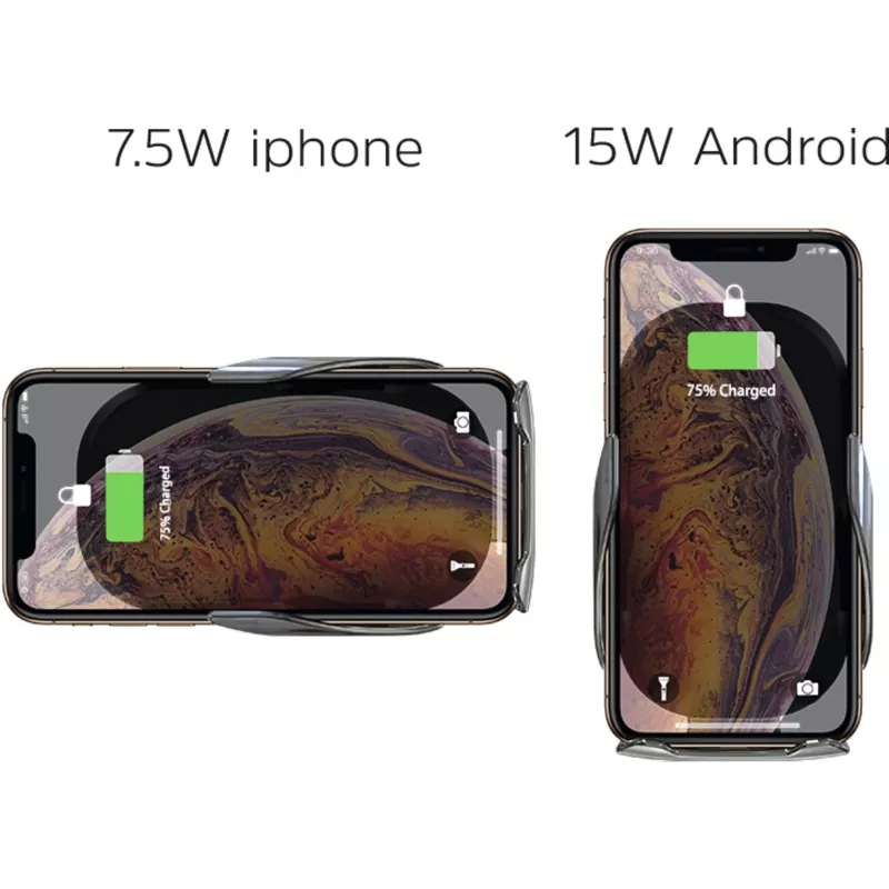 Smartphone- & tablethouder TECHNISAT SmartCharge 3 — universele houder met geïntegreerde laadfunctie (model 76-4977-00)