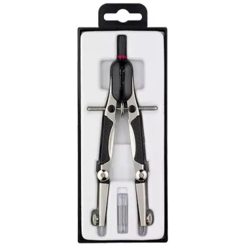 Tekenpasser Rotring S0676580 zwart roestvrij staal