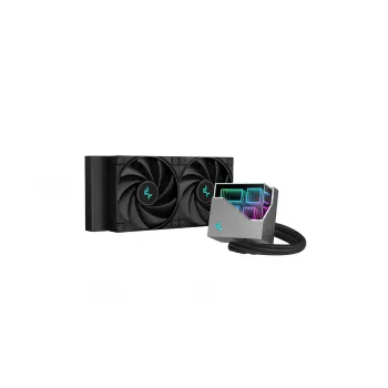 All-in-one-vloeistofkoeler DeepCool LT520 12 cm zwart 3,27 mmH2O
