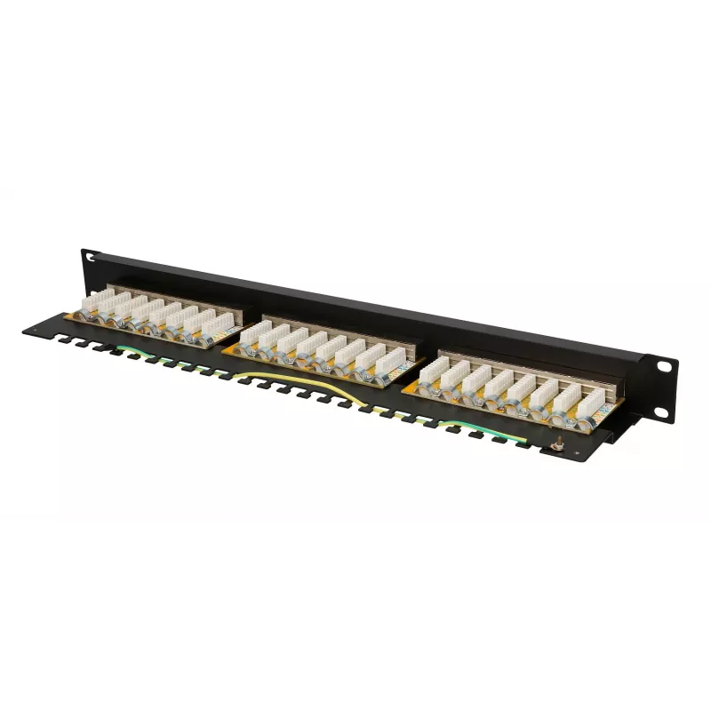 Extralink CAT6 STP V2 | patchpanel | 24 poorten