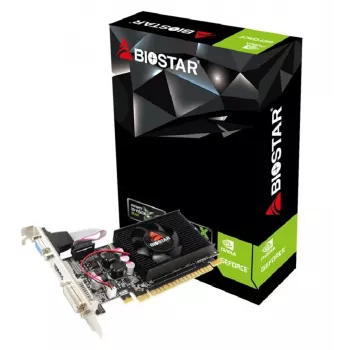 Grafische kaart BIOSTAR GeForce 210 — 1 GB GDDR3, 64-bit, PCIe x16 2.0, 589 MHz