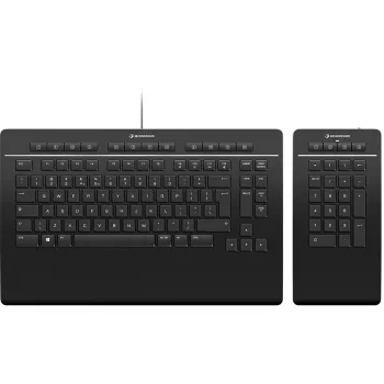 3Dconnexion Keyboard Pro met Numpad - toetsenbord en nummerblok QWERTZ