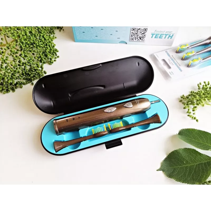 Tandenborstel Media-Tech SONIC WAVECLEAN volwassenen bruin