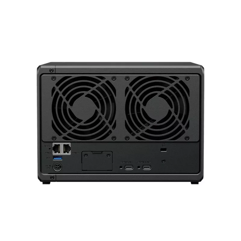 Synology DiskStation DS1525+ NAS/opslagserver Ryzen Embedded V1500B 8 GB DDR4 0 TB zwart
