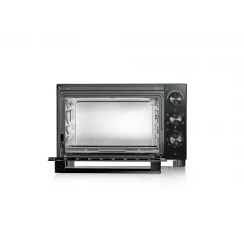 SEVERIN TO 2075 mini-oven — 30 l inhoud, 1600 W, vrijstaand, zwart, grillfunctie