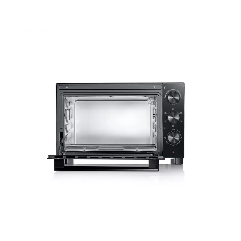 SEVERIN TO 2075 mini-oven — 30 l inhoud, 1600 W, vrijstaand, zwart, grillfunctie