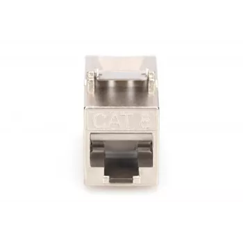 Keystone-module Digitus CAT 8.1 RJ-45 afgeschermd plat wit