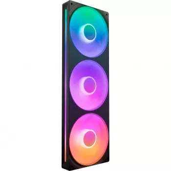 NZXT F360 RGB Core 360mm ARGB 3-pack zwart
