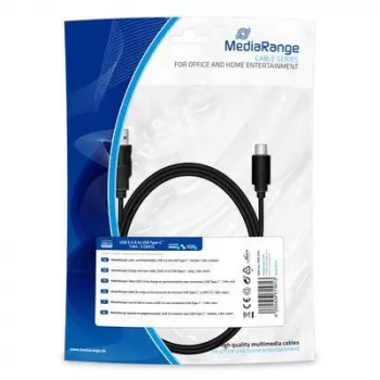 USB-kabel MediaRange MRCS182 USB 3.2 Gen 1 1,8 m USB A USB C zwart