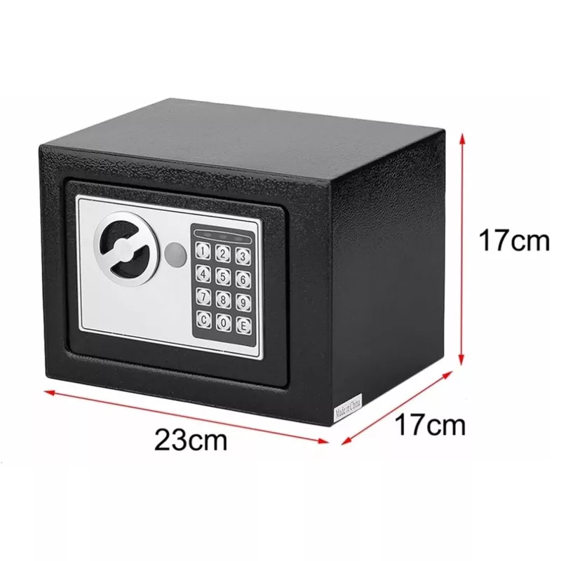 Extralink Home S-406 elektronische kluis met cijfercode en sleutels