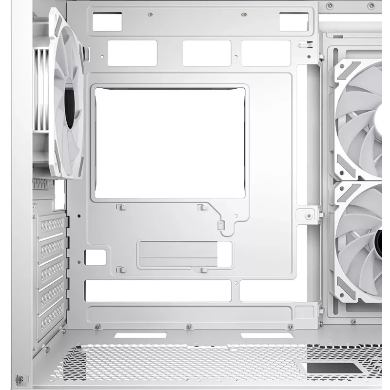 PC-behuizing Sharkoon MK6 RGB midi tower wit