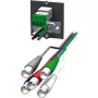 Custom Module 1x VGA + 1x stereo (zwart, voor tafelcontactdozen)