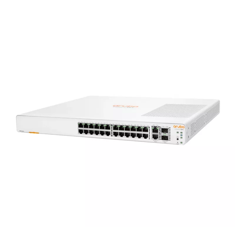 HPE Networking Instant On 1960 24G 2XF switch Europa (JL806A#ABB) - (opvolger van de HPE 1950 24G 2SFP+ 2XGT switch (JG960A#ABB))