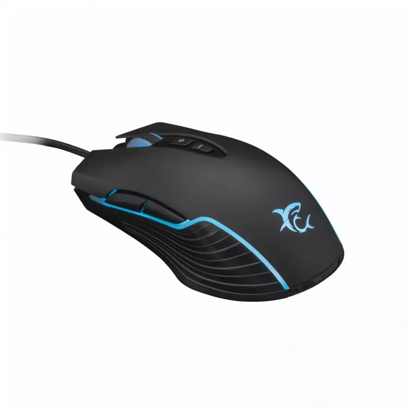 White Shark GM-5003 gaming-muis Azarah zwart
