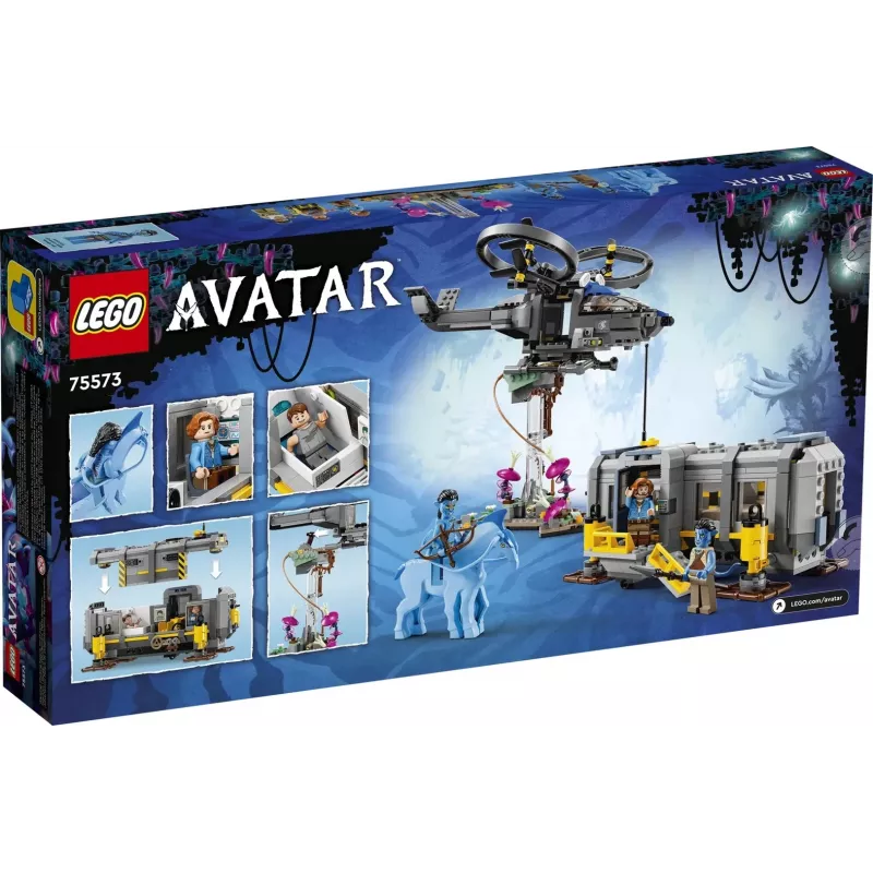 LEGO Avatar Zwevende bergen: Locatie 26 & Rda Samson set 75573, Meerkleurig